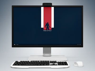 Mass Effect wallpaper background blue czech design desktop download fan art free free download graphic design illustrator mass effect minimalist n7 red shepard silhouette spectre template wallpaper