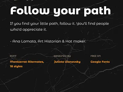 Typography inspiration branding dailyui design landing page mobile app design typography ux webdesign