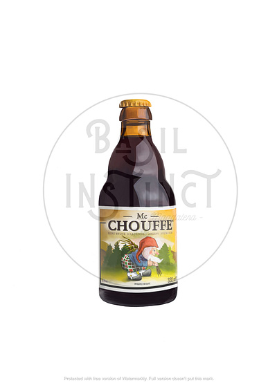 Chouffe Beer beer beer illustration belgian beer birra cerveza chouffe beer craft beers digital painting food drinks food illustration