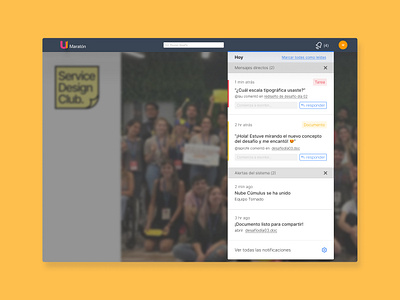Maratón UI 03 - Notificaciones ui ux