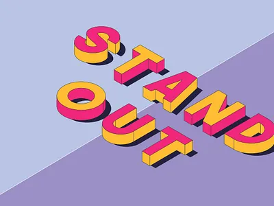 STANDOUT design graphic design illustrator