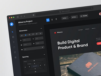 Alder - Website Builder 💻 by Fandhitya Giovani for Odama on Dribbble