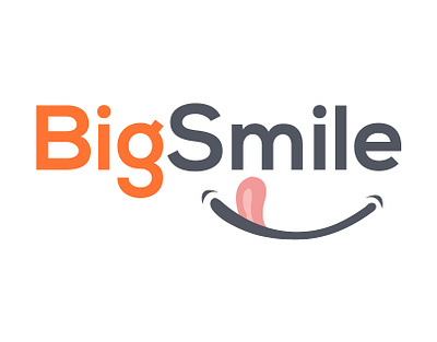 BigSmile minimalist logo bangladeshi graphics designer branding design graphic design icon illustration logo logo design shami ul sami shamiulsami typography vector