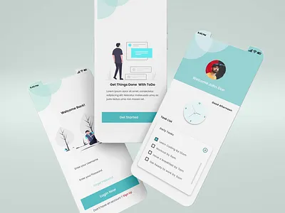 Mobile App UI design