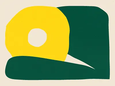 🌼 design flower green illustration nature shape shapes texture yellow