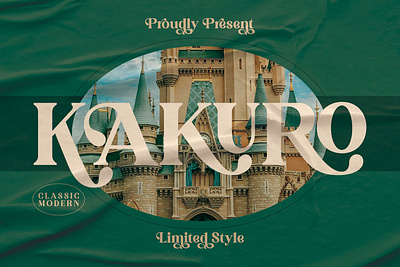 Kakuro Classy Serif Font advertising branding classy display display font elegant fashion fonts lettering logo luxury magazine minimalist modern sans serif serif stylish typeface typography unique