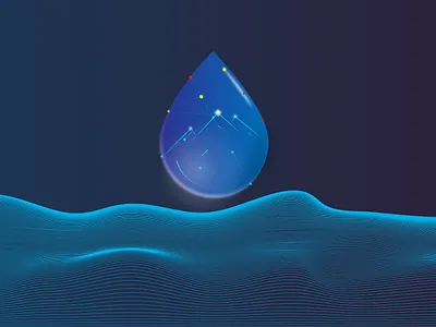 Hill Drop Modern Logo app branding design graphic design graphic logo icon illustration logo logo concept logo design logo folio logohome minimal minimal logo modern modern logo ui ux vector vector logo