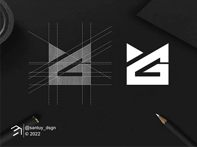 MG Monogram Logo Concept! brand branding design g icon illustration letter lettering logo logo ideas logo inspirations m monogram symbol vector