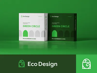 Eco Design - Packaging ambiental design brand concept brand identity branding chameleon chameleon logo eco design graphic design green icosaedru lichen logo logo concept logo design moss nature packaging product packaging