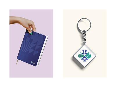 Goodies - Inam advice brand brand design brand identity branding corporate design graphic graphic design illustration inheritance keyring logo logotype notebook