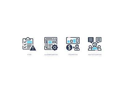 Gameful Design Icons app icon iconography illustration line mobile solid spot illustration ui web