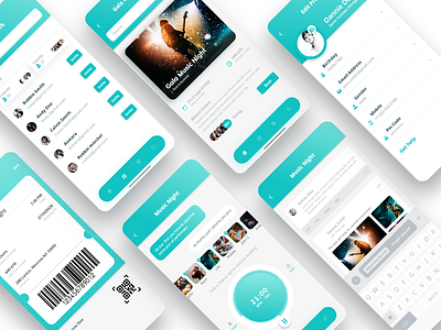 EventShare UI UX Design app design application design design events app graphic design illustration ios ios app ipad iphone app ui ui ux design ux wireframe