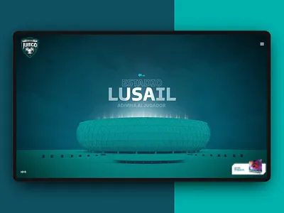 Qatar Stadiums animation design gif logo ui website