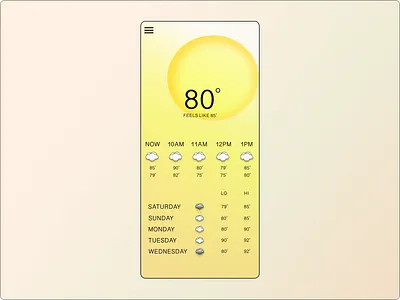 Weather App design figma mobile ui ui design vectors weather weather app