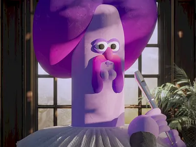 Pierre with his flute 3d animation blender c4d cg houdini illustration motion graphics portrait zbrush