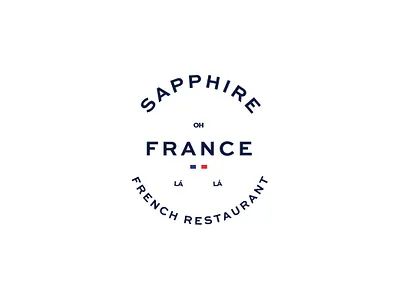 Sapphire Badge Collection branding design logo typography