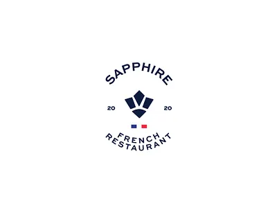 Sapphire Badge Collection branding design logo typography