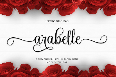 Arabelle Script 3d animation branding graphic design logo modern motion graphics script ui wedding