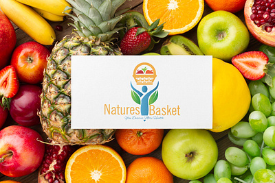 Natures Basket (logo design) 3d animation brand design branding design graphic design illustration logo logodesign motion graphics ui ux vector