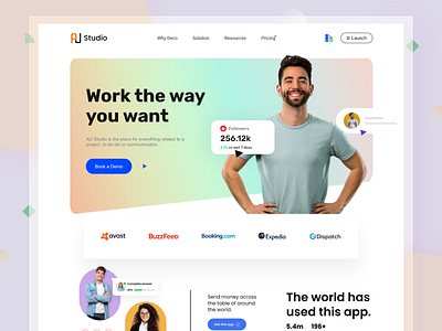 The best way to organize your work concept daily work design sense dribbble best shot homepage jumatech landing page simple way tasks ui web development website design work from home
