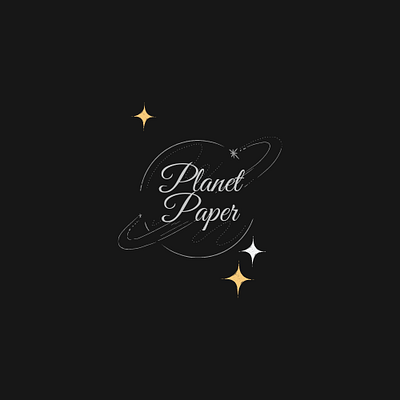 Planet Paper logo branding graphic design logo ui