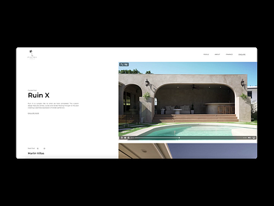 Palmy Pools Website Design branding design graphic design ux