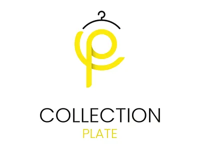 CP's 2nd Alternative Logo apparel branding design fashion gold hanger logo minimaist