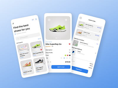 Shopping App design designer ui uidesign
