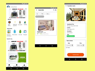 Project Apartment Hunian Aja design ui ux