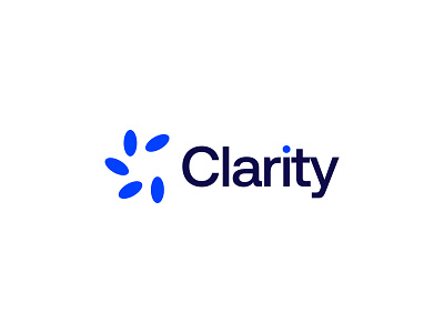 Clarity Logo & Identity agnecy app icons brand guide brandbook branding brandmark debut design icon logo logo design modern website