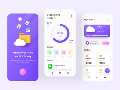 File Manager App design dribbble file filemanager mobile mobile ui mobileui ui ui design uiux uiuxdesign ux