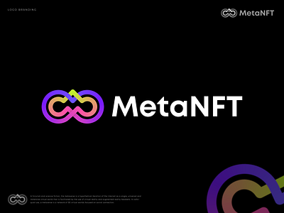 MetaNft Logo Design | metaverse, NFT marketplace blockchain logo brand identity branding creative nfts logo cryptocurrency ecommerce infinity logo logo logo design meta meta world metaverse logo modern logo nft nft marketplace nft product symbol virtual logo virtual reality vr logo