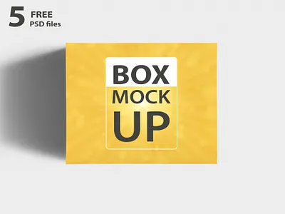 Download Free Box Packaging Mockups (PSD) 3d 3d product design 3ds max box mockup branding creative design dribbble flat free free box free file free mockup free psd freebie latest mockup mockups packaging mockup psd