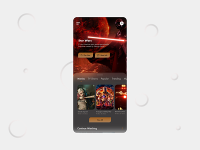 OTT design app app design app designer app development design mobile app design mobile ui movie streaming app ott ott app ott design ott paltform ui