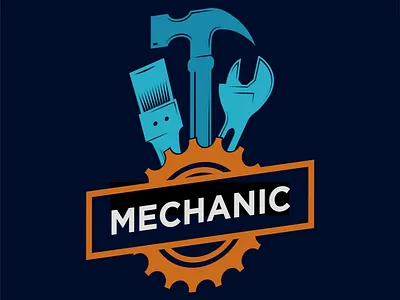 Mechanic Logo Design Services mechanic newlogo