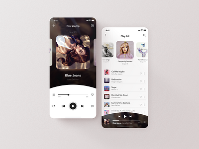 Music Player App dailyui009 graphic design mobile app music player ui