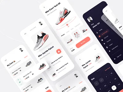Nipo Shop Kit adidas basket e commerce ecommerce fashion icon illustration market nike profile puma shipping shoe shoes shop shopping ui zara