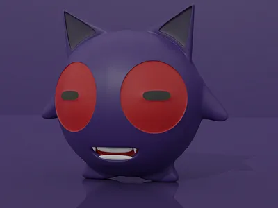Vampi The Pokemon 3d blender blender3d design pokemon