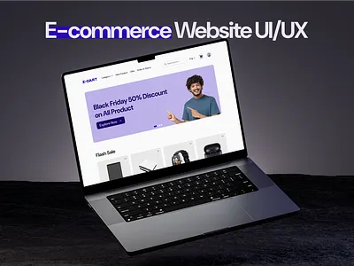 E-commerce Website UI/UX Design - Z-CART e commerce platform e commerce website e commerce website uiux ui uiux design ux research