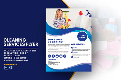 Cleaning Services Flyer Template cleaning flyer