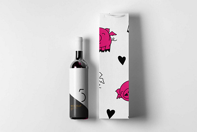 PREMIUM WINE HANGING BAG DESIGN MOCKUP bag box cover creative design hanging icon illustration images latest logo mockup new nice premium stylish typography ui vector wine