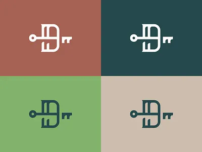 Art Deco Logomark brand design brand identity branding community concierge coworking door hospitality hostel hotel icon key lock logo logomark mark office space symbol visual design visual identity