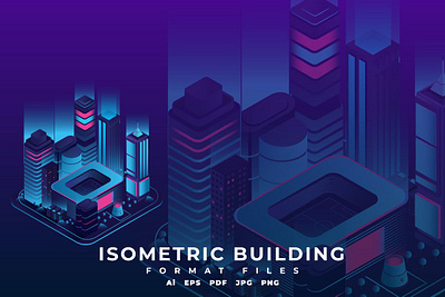 Isometric Building 3d animation 3d art 3d character 3d illustration app building city design graphic illustration isometric landing landing page logo page town ui web web design website