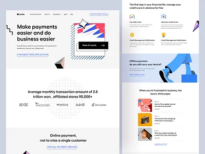 Twinkle - Payment Gateway Website Exploration banking card card financial homepage landing page money management money transfer online payment pay payment payment gateway payment method transaction web design website