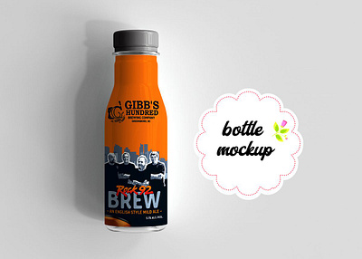 Free Fresh Look Bear Bottle Mockup amazing animation bear bottle color creative design designer free fresh illustration latest logo look mockup new nice psd psd mockup stylish