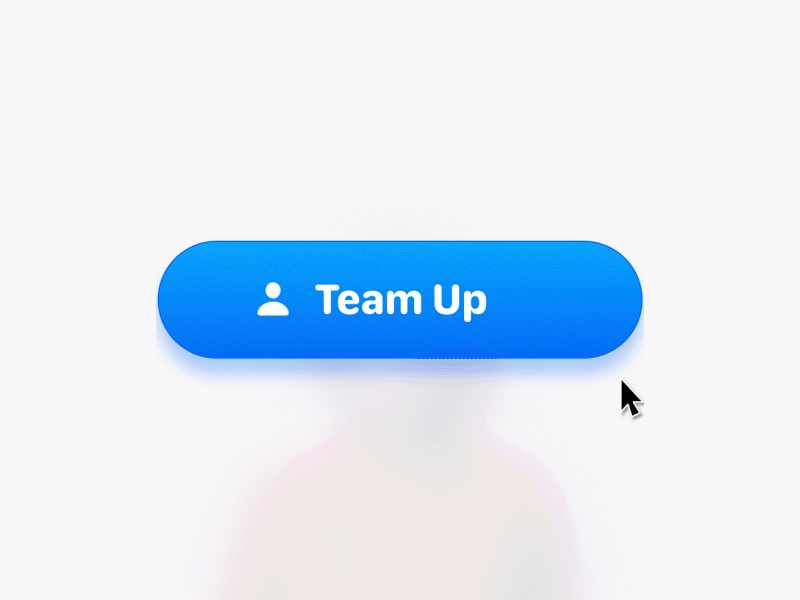 Team Up CTA Micro Interaction animation component design graphic design interaction microinteraction motion motion graphics ui uidesign uiinteraction uiux ux