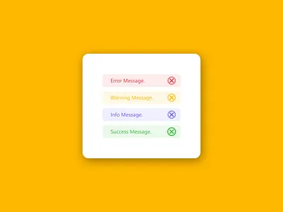 Daily UI 011 - Flash Message daily ui 002 daily ui 2 dailyui dailyuichallenge flash message ui