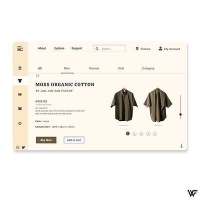 Web design for e-shopping 💻