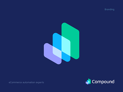 Compound – Branding brand identity branding bright chart coloful commerce compound ecommerce energy flow geometric grid growth guide logo mark multiply overlap overlay transparent