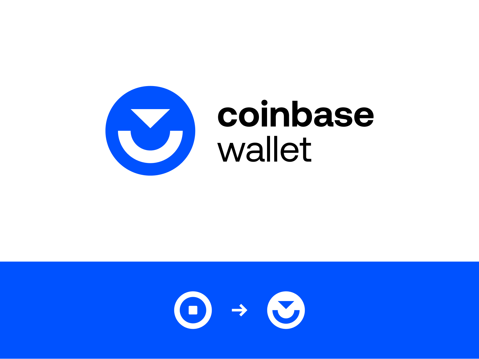 Coinbase Wallet Logo Redesign. by Anand Macwan on Dribbble